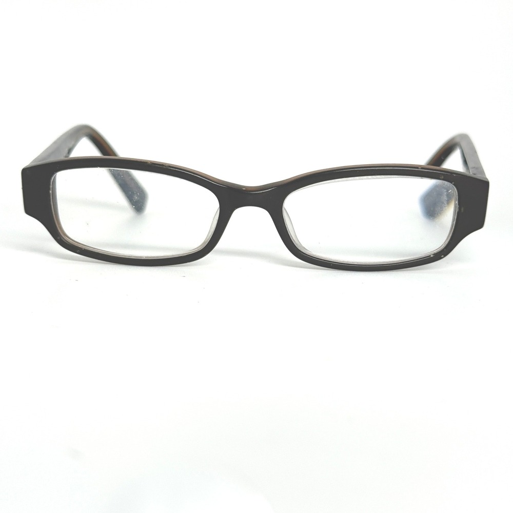 Nike 5526 200 Rectangular Brown Tortoise Eyeglass… - image 1